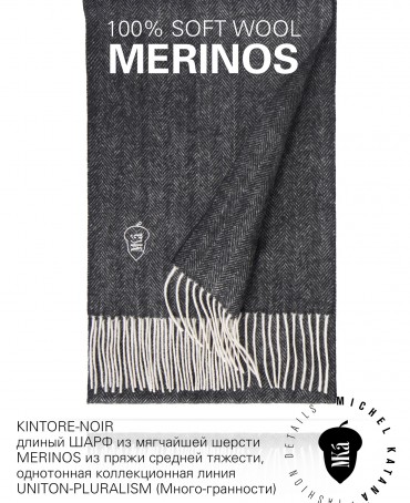 Шарф Унисекс FHs.W220_VN-2051/1.NOIR